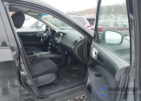 2015 Nissan Pathfinder S из США, поврежденный, VIN 5N1AR2MMXFC653280